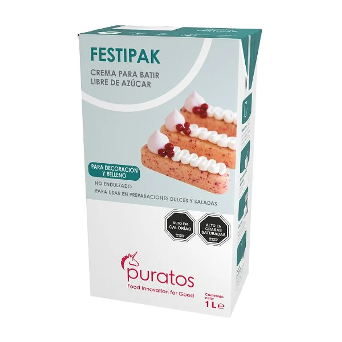 Crema Vegetal Festipak – Puratos (sin azúcar)