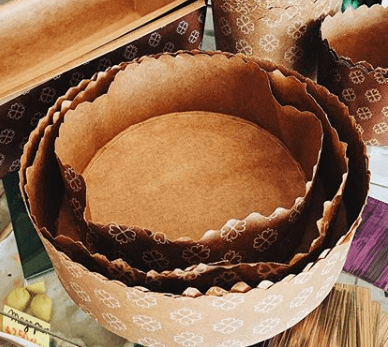 Molde de papel para Pan de Pascua 1 Kg